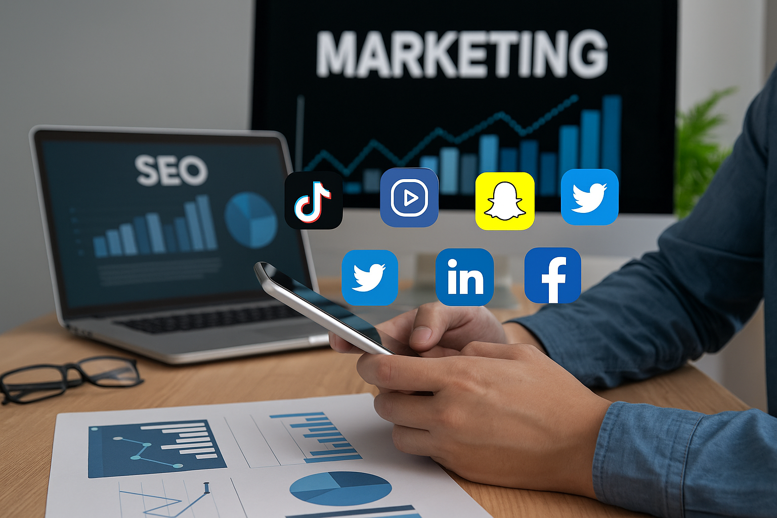 إدارة حسابات التواصل الاجتماعي باحتراف لزيادة التفاعل والمبيعات في السعودية والخليج