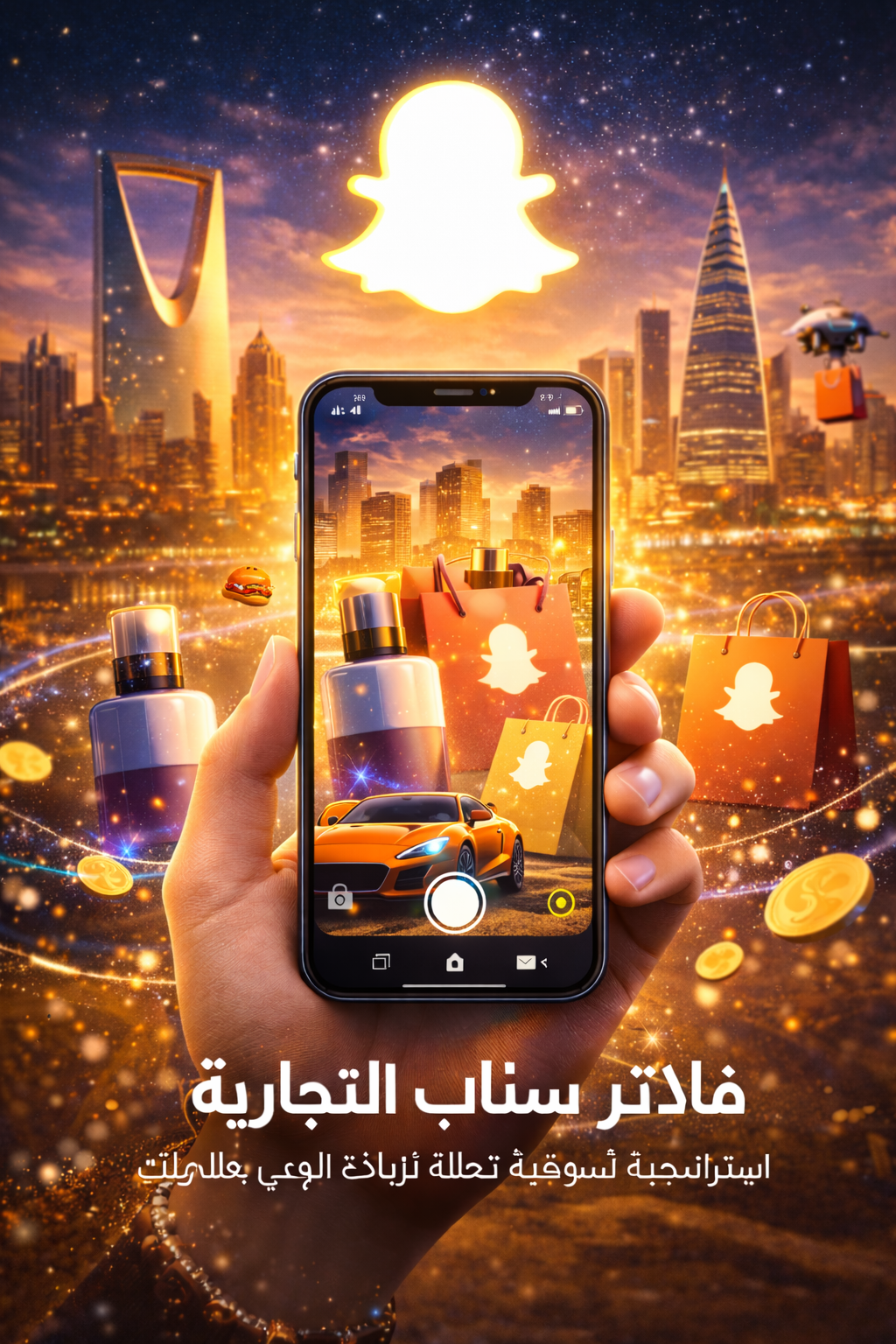 استخدام فلاتر سناب في الحملات التسويقية للوصول إلى الشباب وتعزيز العلامة التجارية